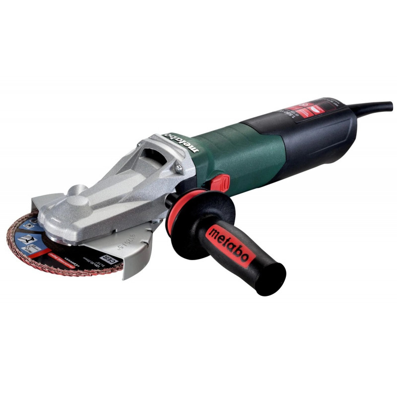 Metabo Flat-head Angle Grinder 125mm 1500W Electronic Safety