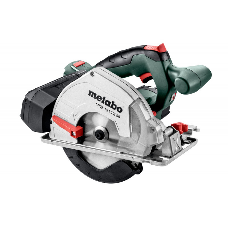 Metabo 18 V 165 mm Metal Circular Saw 58 mm Cutting Depth 3600 rpm 31 m/s - BARE TOOL